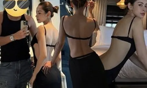 Chi Pu nghỉ lễ cùng trai đẹp cao 1m85, khoe lưng trần nuột không ai bằng