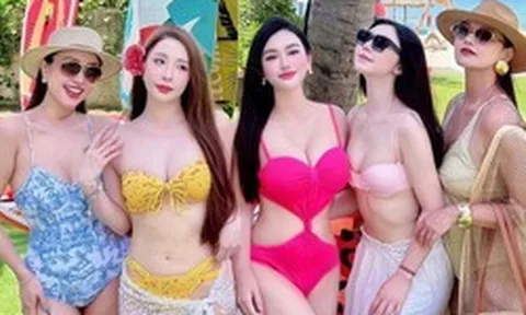 Dàn mỹ nhân phim giờ vàng VTV diện bikini "đọ sắc", body ai cũng nóng bỏng căng tràn