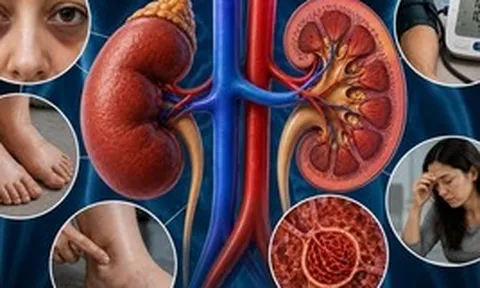 Cảnh báo 5 DẤU HIỆU suy thận dễ bị bỏ qua: Chỉ cần nhìn vào 1 đặc điểm trên cơ thể cũng có thể nhận ra ngay