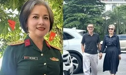 Cuộc sống viên mãn bên chồng tài tử của nữ NSND mang hàm đại tá, tóc bạc trắng vẫn rất đẹp