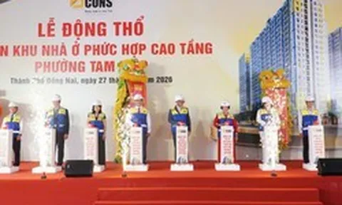 Động thổ dự án khu nhà ở phức hợp gần 4.500 tỉ đồng ở TP Đồng Nai