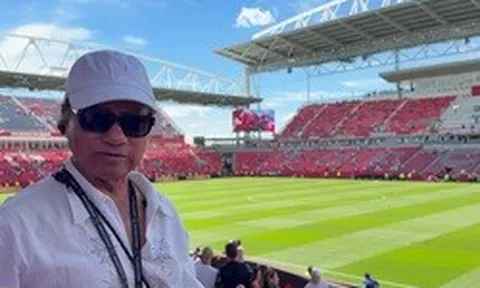 Chế Linh U90 đi xem World Cup, nói 1 điều trong sân vận động