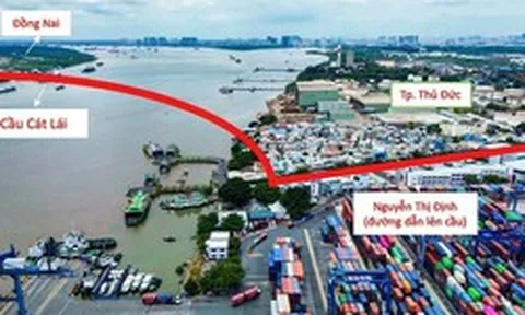 Người dân TP.Đồng Nai, TP.HCM đón tin vui: Cây cầu Cát Lái hơn 24.000 tỷ đồng, dài hơn 11 km sắp khởi công trong ít ngày tới
