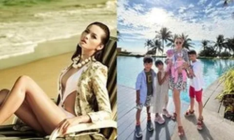 Á hậu đã cưới chồng vẫn một mình nuôi 5 con trong biệt thự 450m2 ở Đà Nẵng