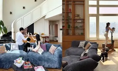 Căn duplex 320m2 "view triệu đô" của vợ chồng 30 tuổi không đi làm