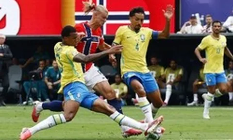 Haaland lập cú đúp, Na Uy loại Brazil ở vòng 1/8 World Cup 2026