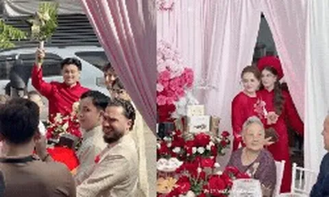 Cô dâu người Đức lấy chồng Việt Nam hot rần rần MXH: Cả nhà gái mặc áo dài, đám cưới gì mà "ngập tràn visual"