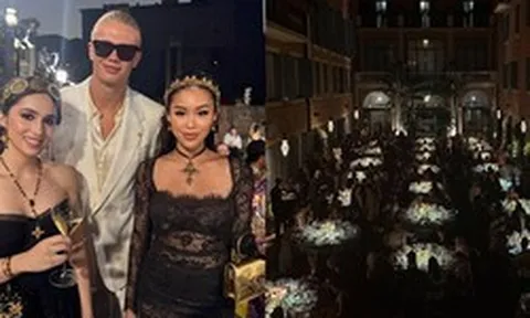 Bữa tiệc kín nơi ái nữ tỷ phú Johnathan Hạnh Nguyễn gặp Erling Haaland "hàng real"