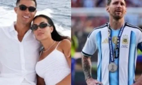 Sự thật đằng sau bức ảnh bạn gái Ronaldo “cà khịa” Messi