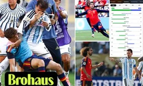 Argentina của Messi thua trận chung kết World Cup theo cách toàn diện nhất