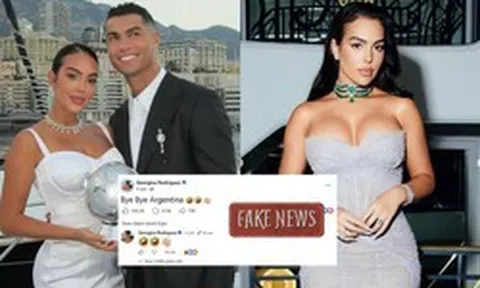 Vợ sắp cưới của Ronaldo chính thức lên tiếng sau khi bị mạo danh trên Facebook, làm rõ vụ status "Bye Bye Argentina" gây bão