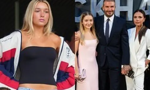 Tiểu thư Harper Beckham lên làm bà chủ, vợ chồng Beckham sắp hốt bạc mỏi tay