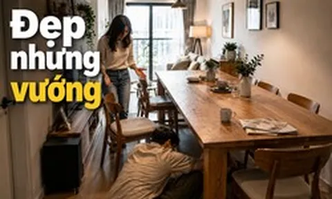 Cố mua bàn ăn dài 1,8m cho sang, gia chủ phải tháo bỏ sau 6 tháng vì ngày nào cũng vướng víu