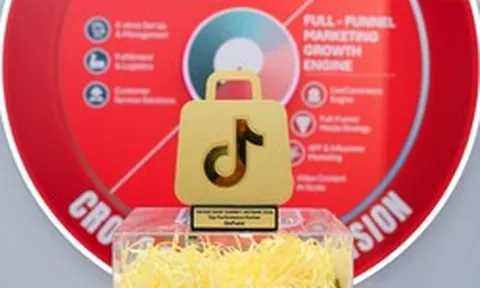 OnPoint nhận giải "Đối tác Dịch Vụ Xuất sắc" của TikTok Shop