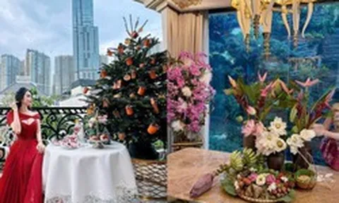 Phú bà Ngọc Loan: Biệt thự view Landmark 81 là nhà, cắm hoa nấu nướng là content triệu view