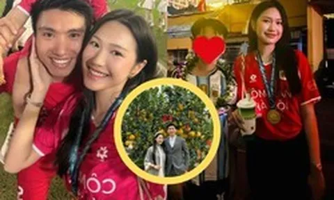 "Cam thường" bóc nhan sắc đời thực của Doãn Hải My: Xinh hơn ảnh tự đăng, cùng Văn Hậu mừng vô địch siêu cúp rồi đưa con về quê chồng nghỉ lễ