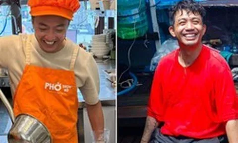 Cường Đô La bất ngờ đi bán phở “thu bạc lẻ”, Minh Nhựa nói 1 câu khiến đại gia SN 1982 “cứng người”