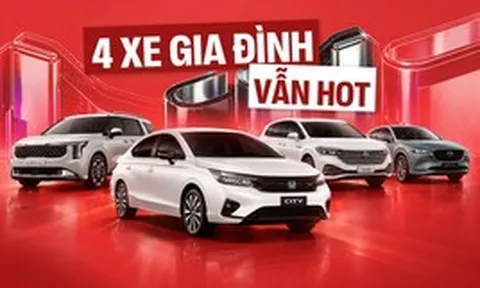 Loạt ‘Xe gia đình’ thắng CCA 2025 lọt Top 5 năm nay: City tạm dẫn đầu, CX-5 và Carnival nhóm giữa trong khi Viloran hụt hơi