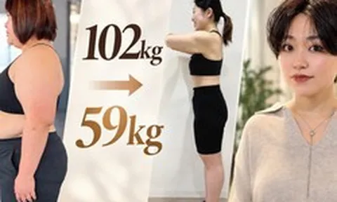 Từng nặng 102kg, cô gái Nhật giảm còn 59kg: Không nhịn đói, chỉ thay đổi 4 điều này