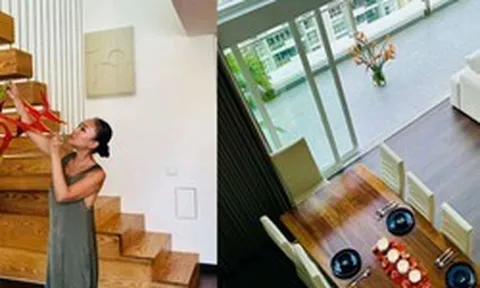 Mỹ nhân Việt cưới chồng Tây hơn 8 tuổi, sống trong penthouse rộng 280m², đẹp xịn từng centimet