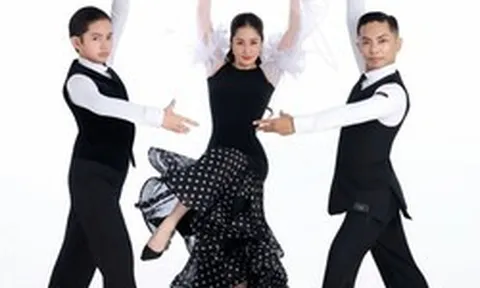Khánh Thi - Phan Hiển tung bộ ảnh gia đình khiêu vũ: Bé Kubi đỉnh cao thần thái "con nhà nòi"!