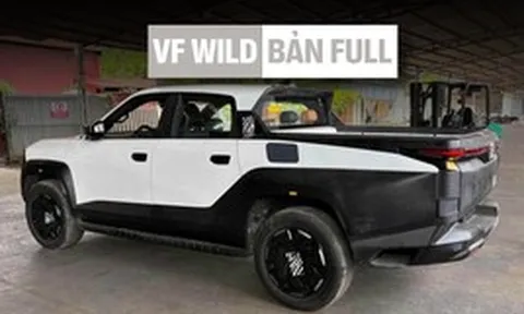 VinFast VF Wild bản 'full' lộ thông số khủng: Mâm to như Land Cruiser, kính lái thêm trang bị giống ADAS