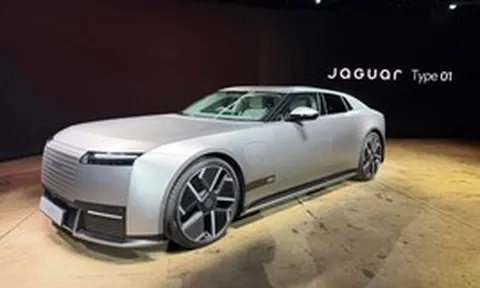 Lộ diện xe điện Jaguar sạc siêu nhanh