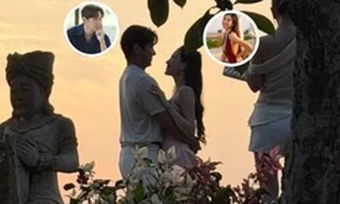 Bắt gặp cặp Nam vương - Á hậu ôm nhau tình tứ trong đám cưới đồng nghiệp: Nhà gái vừa đẹp vừa bốc lửa, nhìn muốn yêu liền