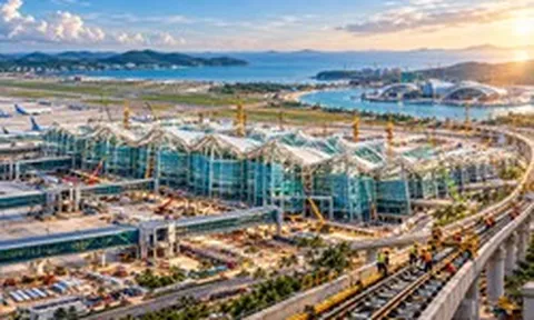 Thế giới mất 3 - 5 năm nhưng Việt Nam đang chạy đua để hoàn thành trong chưa đầy 24 tháng: "Đại lộ khách sạn" cùng các siêu công trình đón VIP dần thành hình, từng phải huy động tới 7.600 người cho 1 hạng mục
