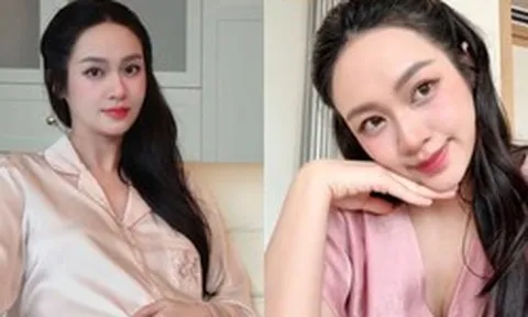 Vũ Thuý Quỳnh sinh con đầu lòng