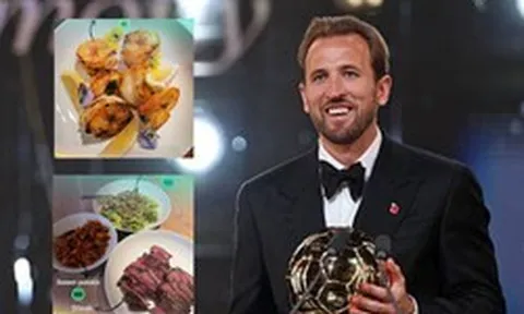Mâm cơm nhà Harry Kane
