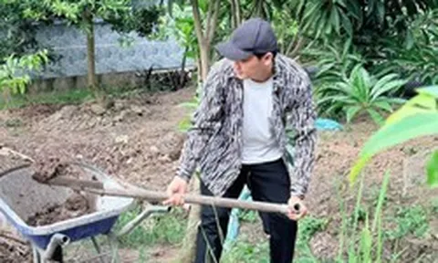 Nam diễn viên thôi chức lãnh đạo, bỏ phố về Đồng Tháp sống trong nhà vườn 20.000 m2