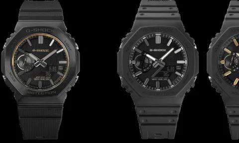 G-SHOCK Ra Mắt Dòng Luxe Black 2100 Series “Sức Mạnh Thầm Lặng, Tinh Tế Dành Cho Người Dẫn Đầu Xu Hướng Hiện Đại”