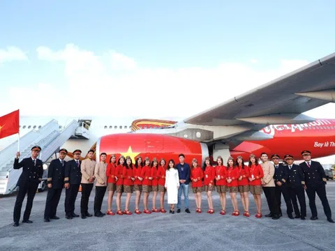 Những hình ảnh đầy cảm hứng về chuyến bay đặc biệt của Vietjet tới Hoa Kỳ