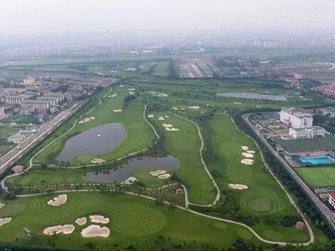 Hà Nội giao thêm 6,4ha đất cho doanh nghiệp làm khu biệt thự sân golf