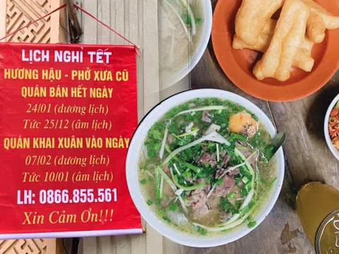 Ăn Tết "sâu" nhất Hà Nội: Loạt hàng quán nổi tiếng nghỉ ngót nghét nửa tháng mới "chịu" mở cửa trở lại