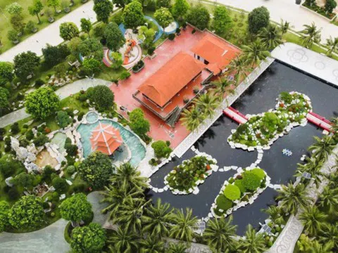 Khu biệt phủ cả ngàn m2 mà Tuấn "thần đèn" thường hiện diện làm bãi tập kết cát?