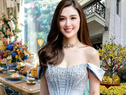 Toàn cảnh biệt thự trong khu cao cấp ở TP.HCM của mỹ nhân nổi tiếng Vbiz, có 2 con vẫn giấu mặt chồng