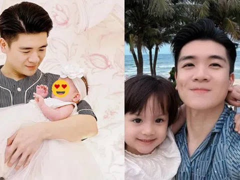 Thiếu gia Đỗ Quang Vinh nhà bầu Hiển công khai ảnh công chúa nhỏ đầy tháng, chủ tịch ACB vào nói đúng một điều