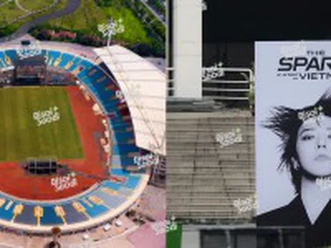 ĐỘC QUYỀN: Siêu sân khấu mega concert có G-Dragon đang được dựng tại Mỹ Đình, chỉ còn 5 ngày nữa Việt Nam sẽ đón "ông hoàng Kpop"!