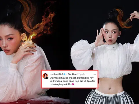Tóc Tiên phản pháo gắt khi bị chê không nhiều fan: "Sống bằng thực lực và đạo đức thì cứ ngẩng mặt lên"