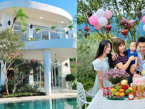 Biệt thự nghỉ dưỡng của nam diễn viên "giờ vàng VTV": Hoa giăng lối, view núi thơ mộng như resort 5 sao