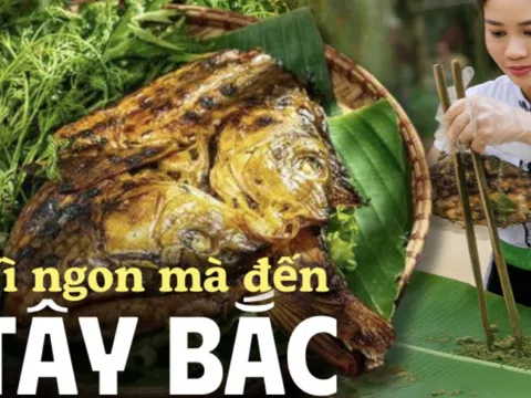 Ăn cá nướng giữa mùa hè oi bức nghe có vẻ nghịch lý? Nhưng với "pa pỉnh tộp", người Tây Bắc có lý do riêng!