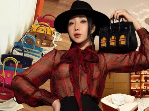 Cún Bông - hot mom 7 con nổi tiếng, sở hữu BST túi hiệu khủng, đang được tìm kiếm trên MXH