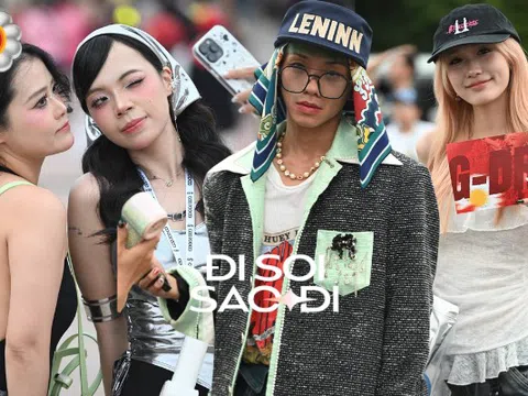 “Xinh sập sàn” tại Mỹ Đình vì anh Long: Boy phố, girl phố đọ sắc, độc lạ có thừa, quá mức wow