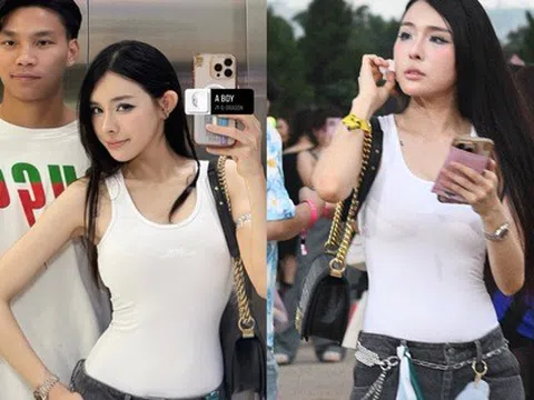 Văn Thanh hộ tống bạn gái gia thế “trâm anh thế phiệt” đi xem G-Dragon, không nhận ra nàng WAG siêu sexy qua cam thường