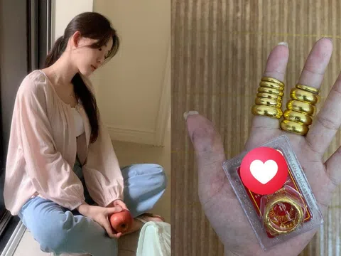 Cầm 12 chiếc nhẫn vàng trong tay, nhớ về ngày trong người không có nổi 2 triệu