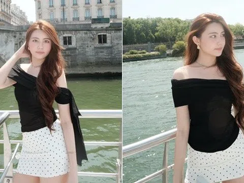 Con gái út nhà Quyền Linh khoe dáng ở Paris, dân mạng trầm trồ vì nhan sắc khác lạ, đầy khí chất của Hạt Dẻ