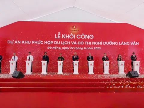 Vinpearl khởi công khu phức hợp du lịch và đô thị nghỉ dưỡng làng Vân