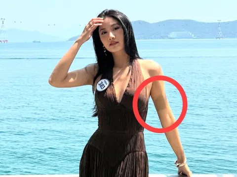 Tân Hoa hậu Hoàn vũ Việt Nam Phương Linh lên tiếng khi bị phát hiện có hình xăm